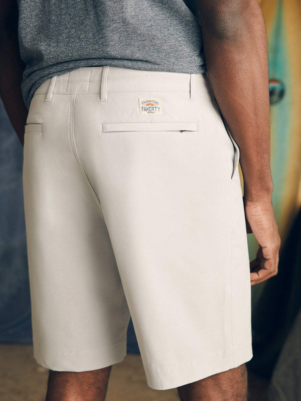 Faherty All Day™ Short 1.0 (9") - Stone Men's Bottoms