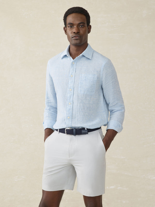 Faherty All Day™ Short 2.0 (7") - Stone Men's Bottoms