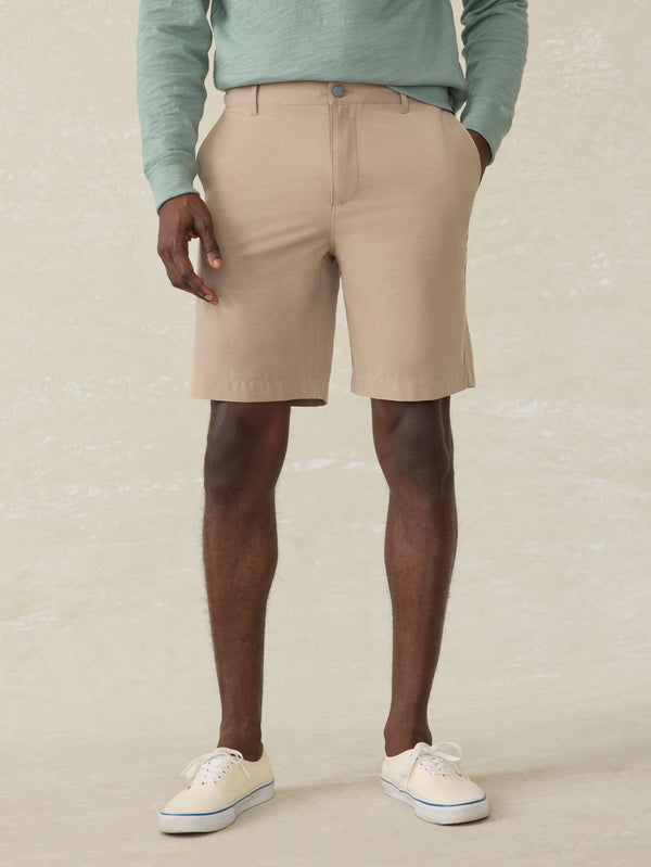faherty All Day™ Short 2.0 (9") - Khaki Men's Bottoms