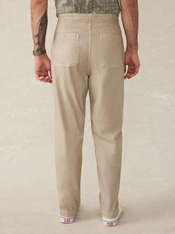 Faherty Dune Utility Pant - Sandy Dusk Men's Bottoms
