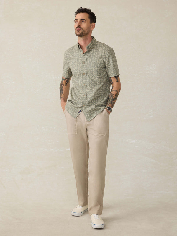Faherty Dune Utility Pant - Sandy Dusk Men's Bottoms