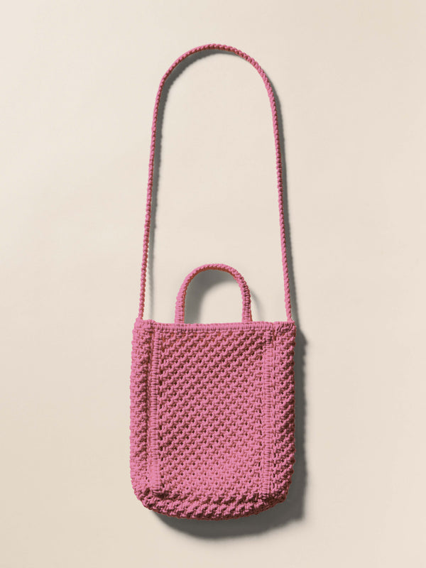faherty Sunwashed Macrame Crossbody - Ibis Rose Bags