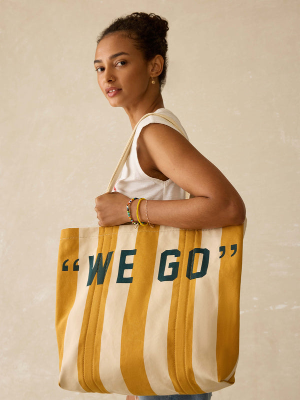 Faherty Surf Ghana Tote - Tuscan Sun Bags