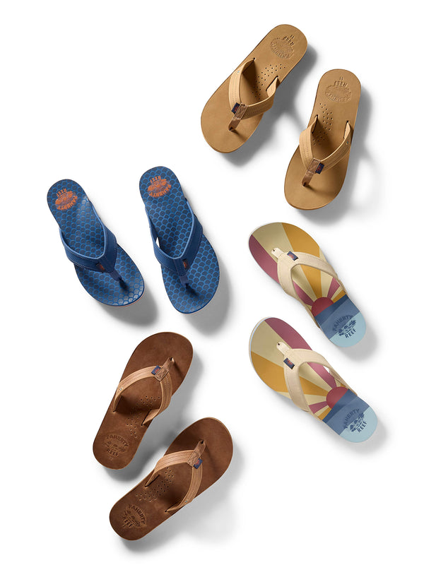 Faherty Faherty X REEF Women's Drift Away Flip Flop - Bronze Footwear Sandals