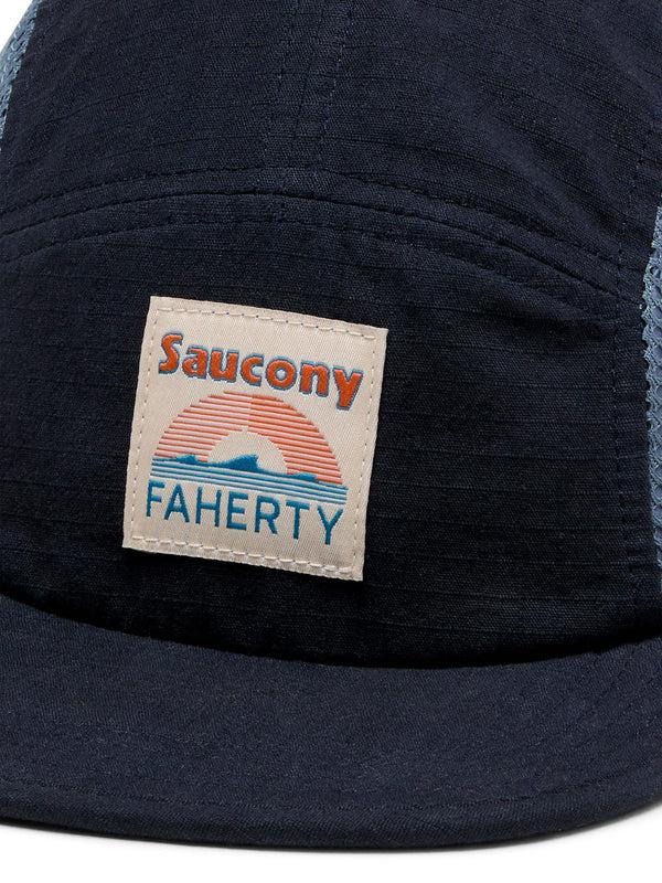 Faherty Faherty X Saucony Camper Hat - Navy Accessories Hats