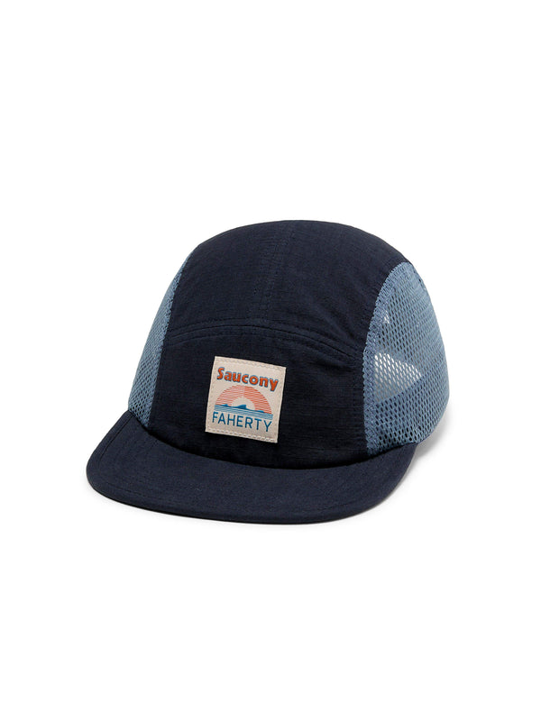 faherty Faherty X Saucony Camper Hat - Navy Accessories Hats