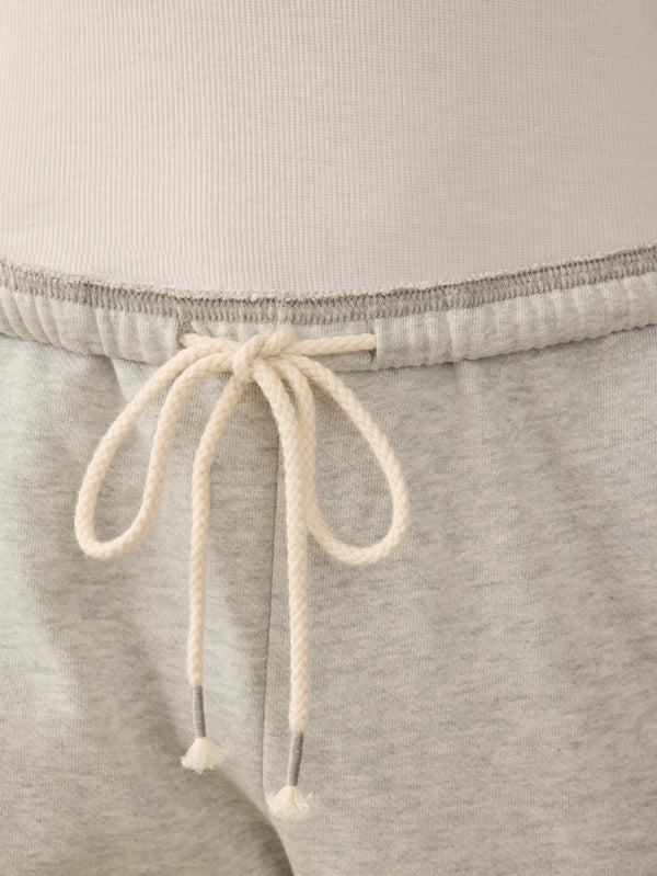 Faherty High Standard Fleece Sweatpant - Light Grey Heather Women's Bottoms