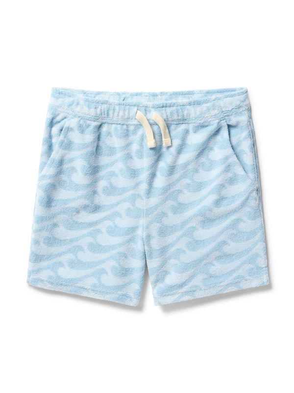 faherty Kids Cabana Towel Terry Shorts - Endless Peaks Kid's Bottoms