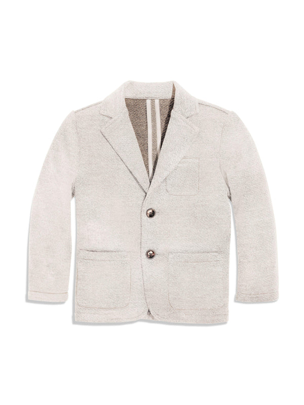 faherty Kids Inlet Knit Blazer - Heather Grey Kid's Outerwear