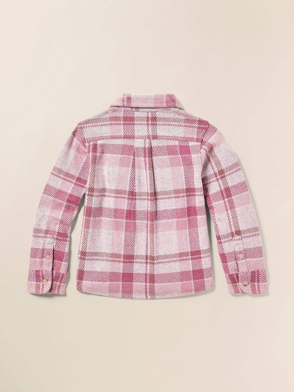 Faherty Kids Legend™ Sweater Shirt - Amelia Plaid Kid's Button Ups