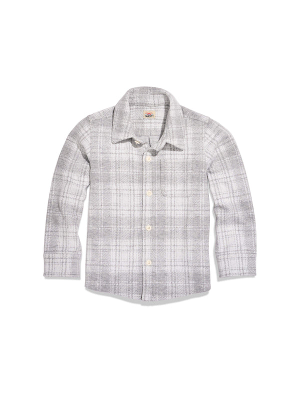 faherty Kids Legend™ Sweater Shirt - Winter Clouds Plaid Kid's Button Ups