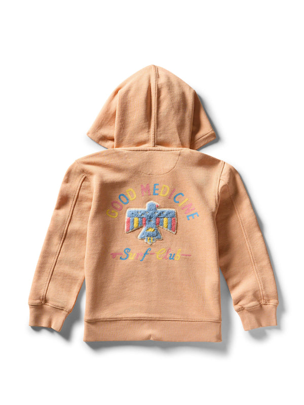 faherty Kids Steven Paul Judd Good Medicine Hoodie - Orange Kid's Hoodies u0026 Pullovers