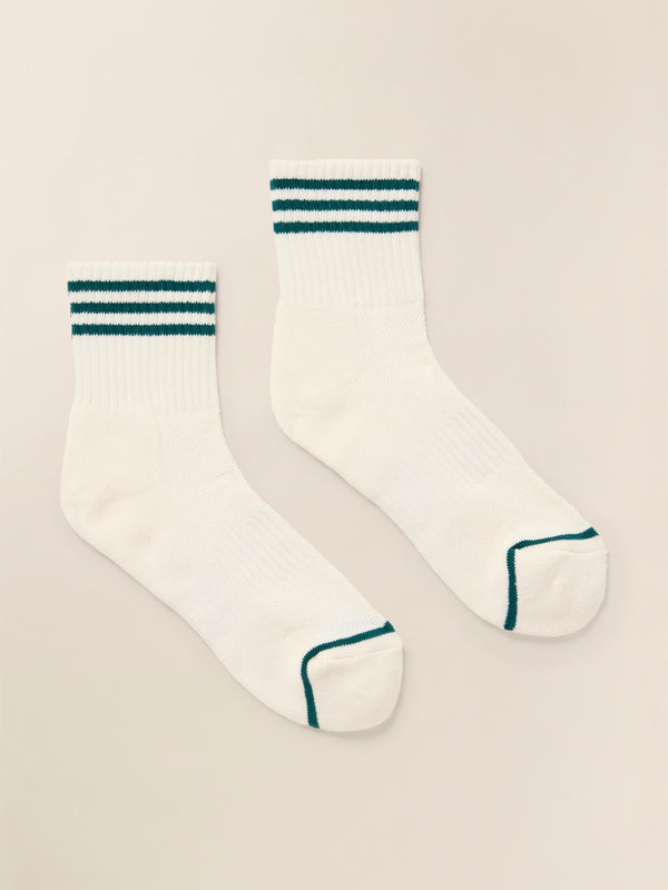 Faherty Le Bon Shoppe Girlfriend Sock - Egret Accessories Socks