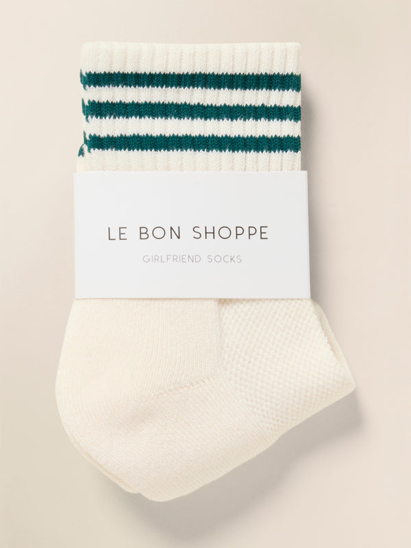 faherty Le Bon Shoppe Girlfriend Sock - Egret Accessories Socks
