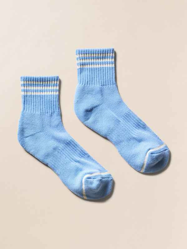 Faherty Le Bon Shoppe Girlfriend Sock - Parisian Blue Women's Socks