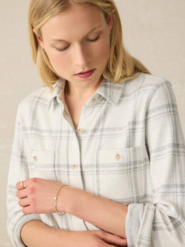 faherty Legend™ Sweater Shirt - First Frost Women's Button Ups