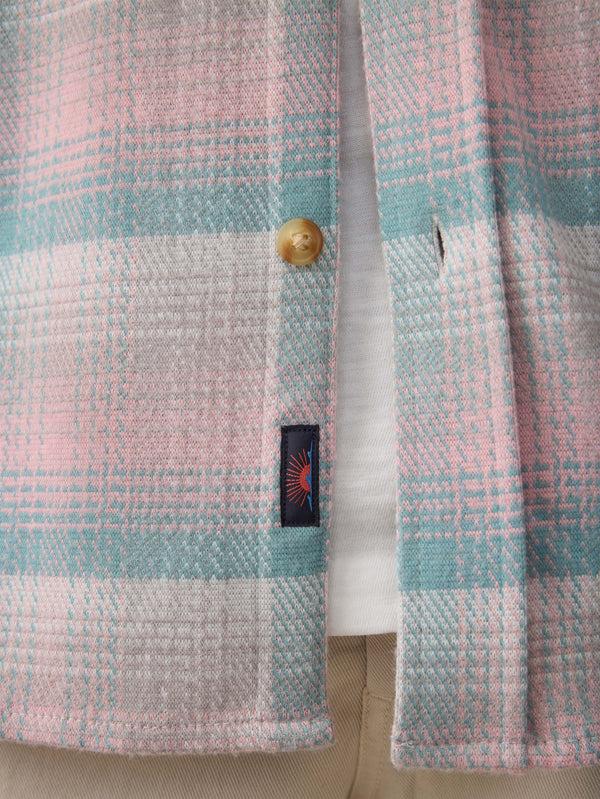 Faherty Legend™ Sweater Shirt - Sedona Sage Plaid Men's Button Ups