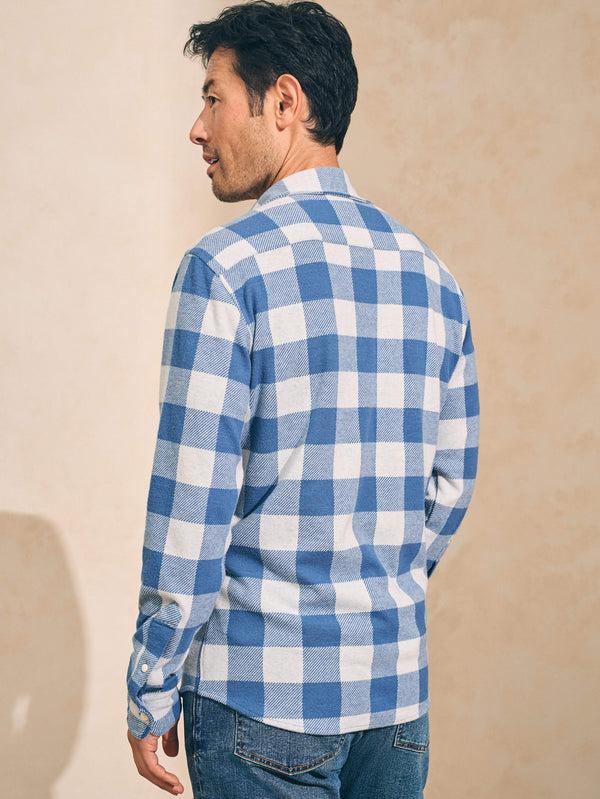 Faherty Legend™ Sweater Shirt - Sky Ridge Buffalo Men's Button Ups