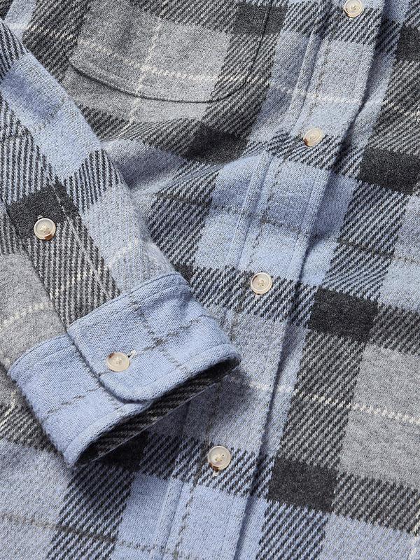 Faherty Legend™ Sweater Shirt - True North Plaid Women's Button Ups
