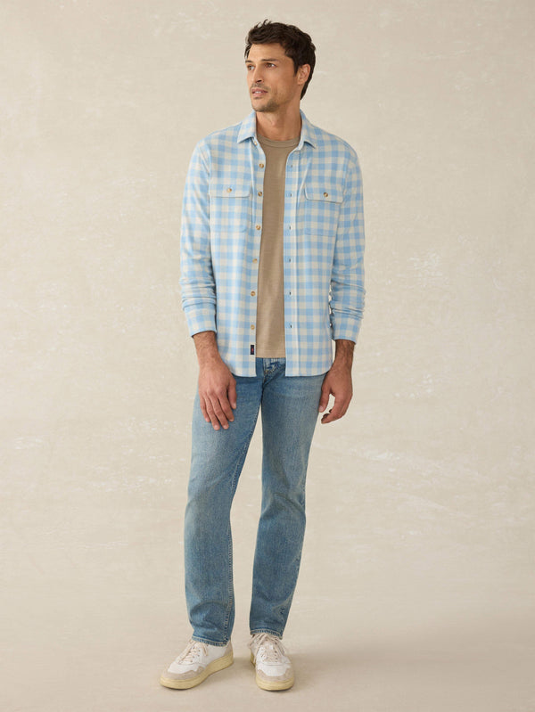 Faherty Legend™ Sweater Shirt - Valley Creek Gingham Men's Button Ups