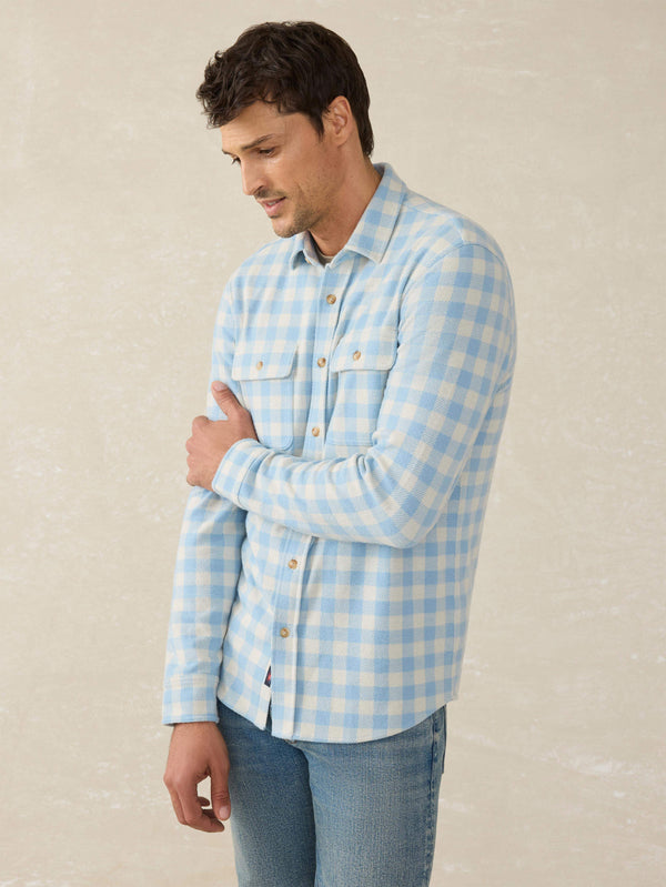 faherty Legend™ Sweater Shirt - Valley Creek Gingham Men's Button Ups