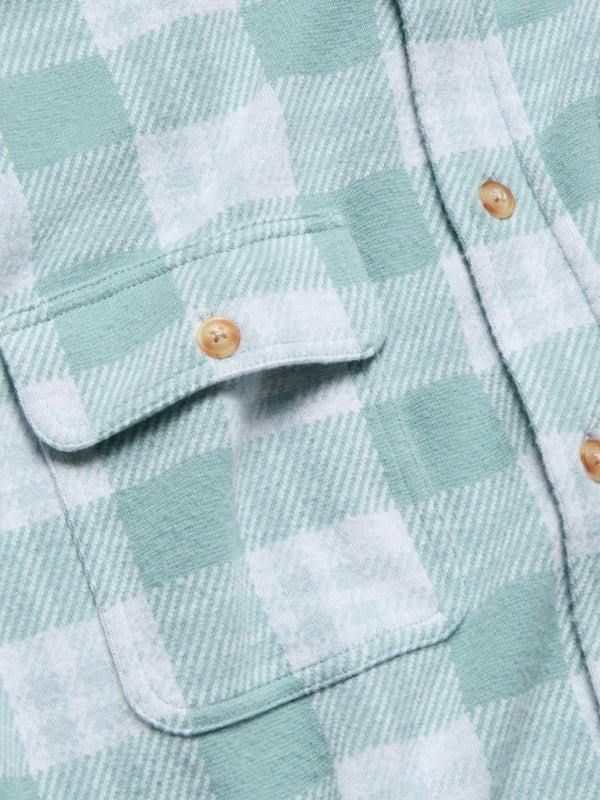 Faherty Legend™ Sweater Shirt - West Palm Plaid Men's Button Ups