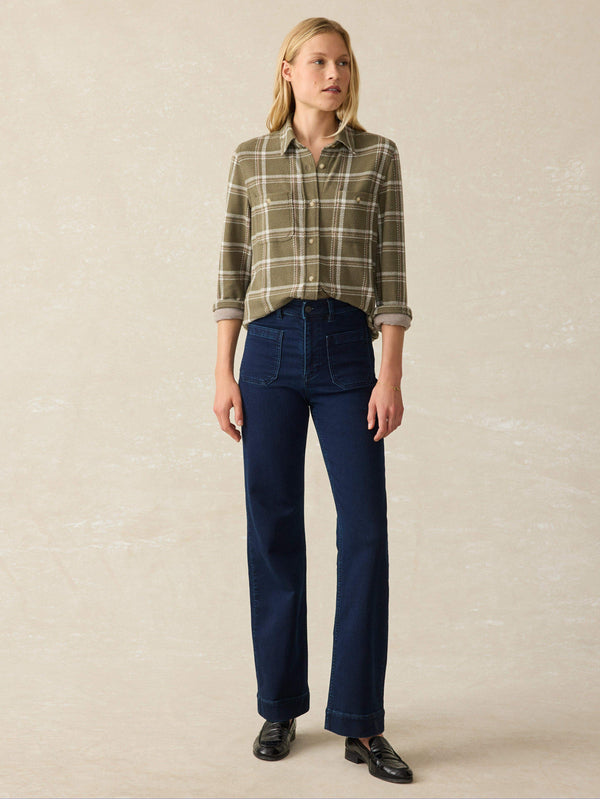 faherty Legend™ Sweater Shirt - Willow Bend Women's Button Ups