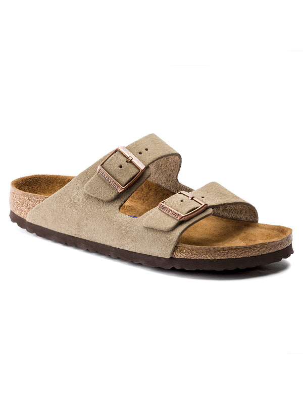 Faherty Men's Birkenstock Arizona Soft Footbed - Taupe Men's Footwear