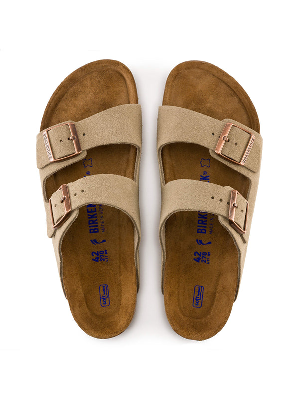 Faherty Men's Birkenstock Arizona Soft Footbed - Taupe Men's Footwear
