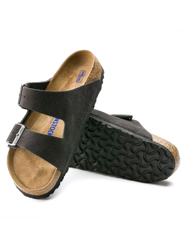 Faherty Men's Birkenstock Arizona Soft Footbed - Velvet Gray Men's Footwear