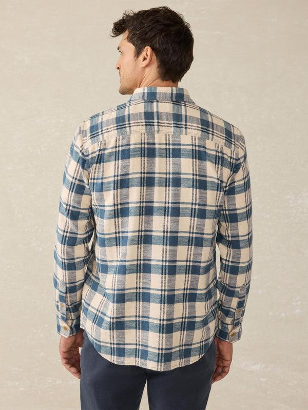 Faherty Mill Creek Overshirt - Mill Creek Plaid Men's Button Ups