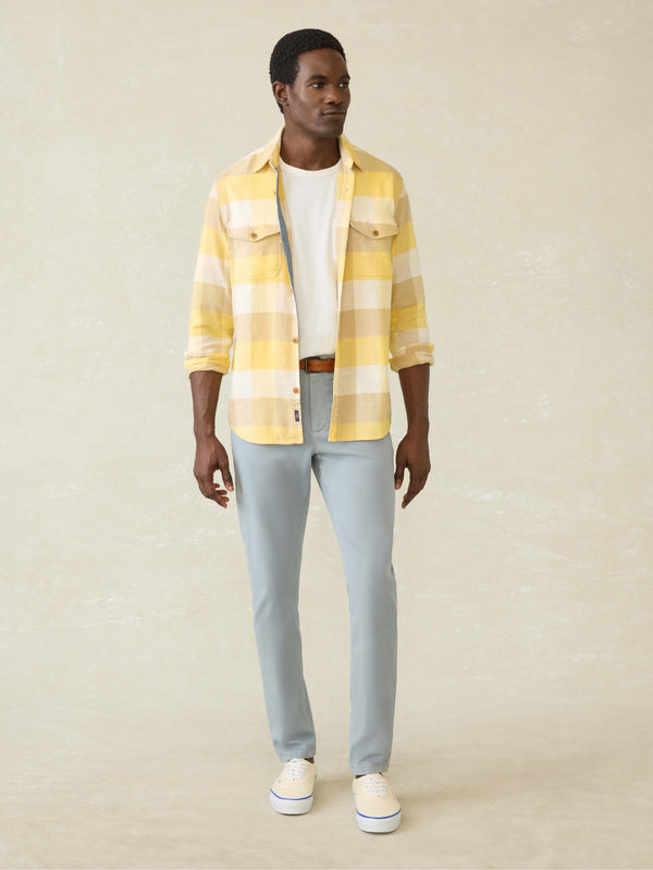 faherty Mill Creek Overshirt - Oakview Plaid Men's Button Ups