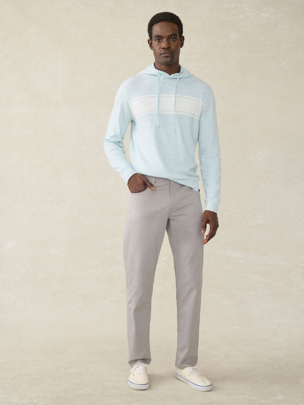 Faherty Movement™ 5-Pocket Pant - Fossil Men's Bottoms