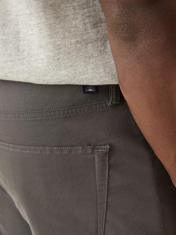 Faherty Movement™ 5-Pocket Pant - Graphite Men's Bottoms