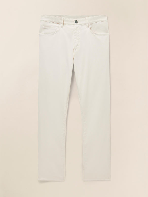Faherty Movement™ 5-Pocket Pant - Light Sand Men's Bottoms