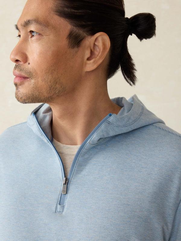 Faherty Movement™ Hoodie - Channel Cove Stripe Men's Hoodies U0026 Pullovers