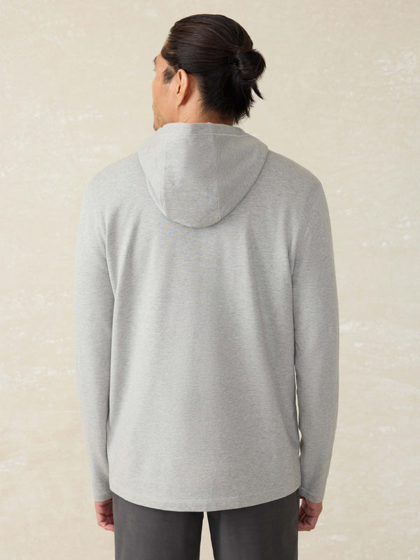 Faherty Movement™ Hoodie - Rock Grey Feeder Men's Hoodies U0026 Pullovers