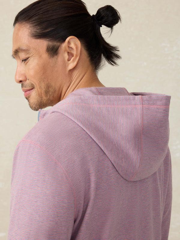 Faherty Movement™ Hoodie - Rose Creek Stripe Men's Hoodies U0026 Pullovers