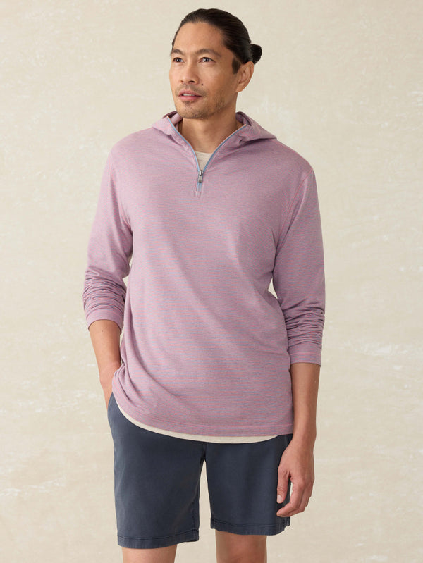faherty Movement™ Hoodie - Rose Creek Stripe Men's Hoodies u0026 Pullovers