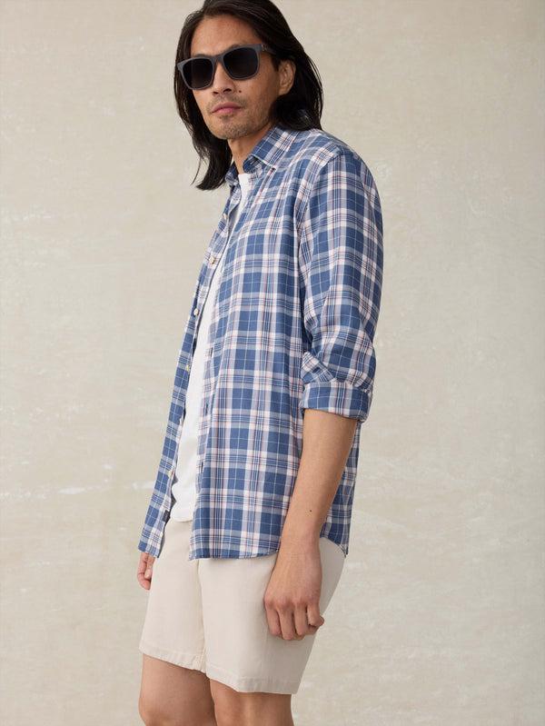 faherty Movement™ Monterey Shirt - Bristol Shores Plaid Men's Button Ups