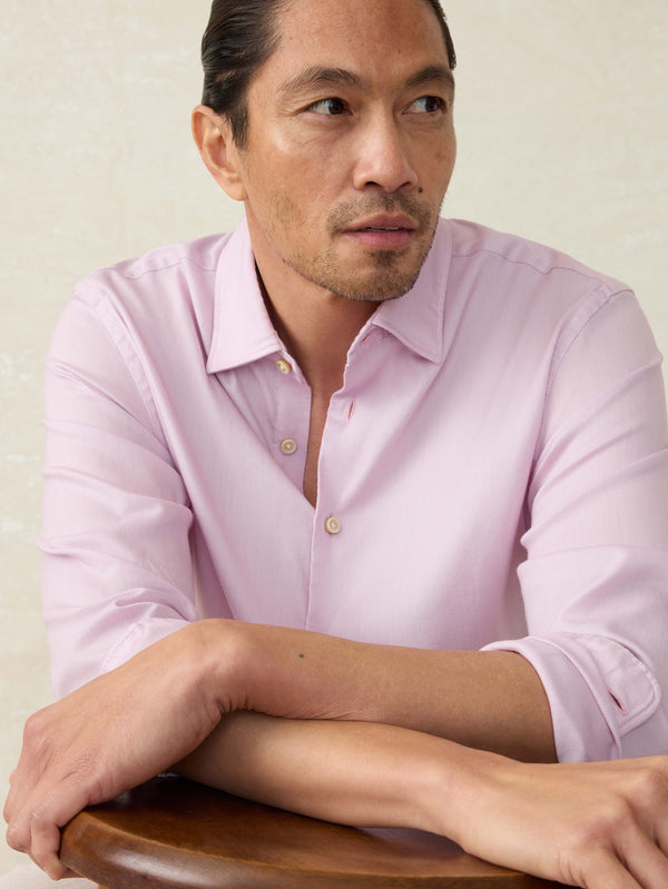 Faherty Movement™ Monterey Shirt - Mauve Cliffs Men's Button Ups