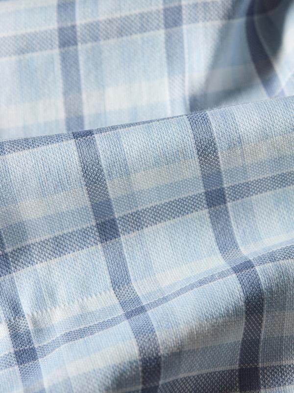 Faherty Movement™ Monterey Shirt - Sky Storm Plaid Men's Button Ups