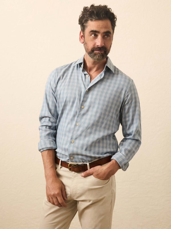 faherty Movement™ Monterey Shirt - South Island Plaid Men's Button Ups