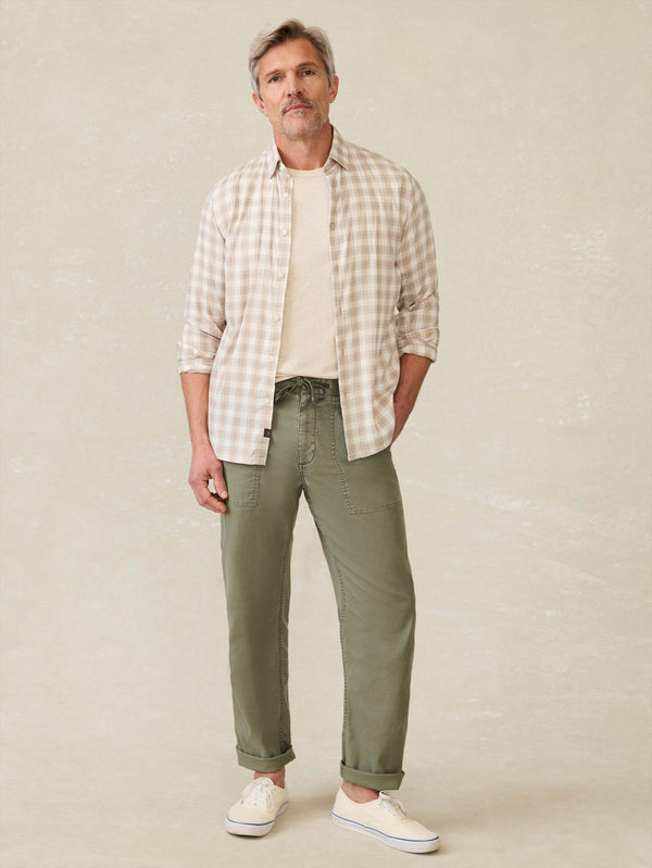 Faherty Movement™ Monterey Shirt - Willow Creek Plaid Men's Button Ups