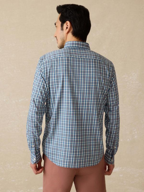 Faherty Movement™ Shirt - Bay View Plaid Men's Button Ups