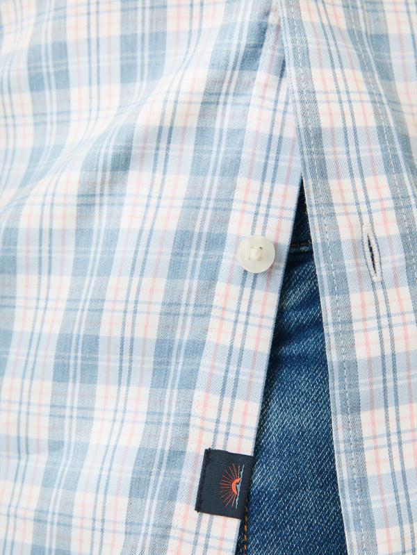Faherty Movement™ Shirt - Cloud Lake Plaid Men's Button Ups