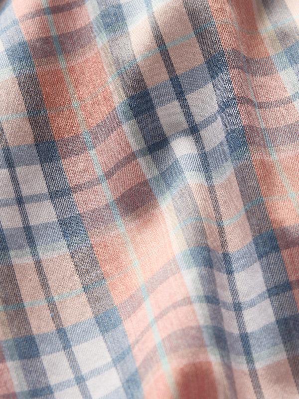 Faherty Movement™ Shirt - Ocean Coral Plaid Men's Button Ups