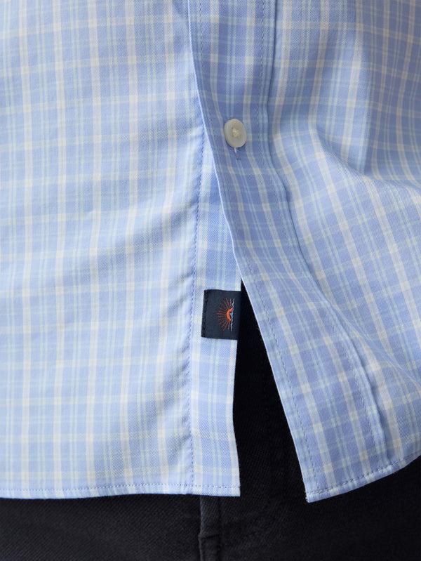 Faherty Movement™ Shirt - Sky Shore Plaid Men's Button Ups