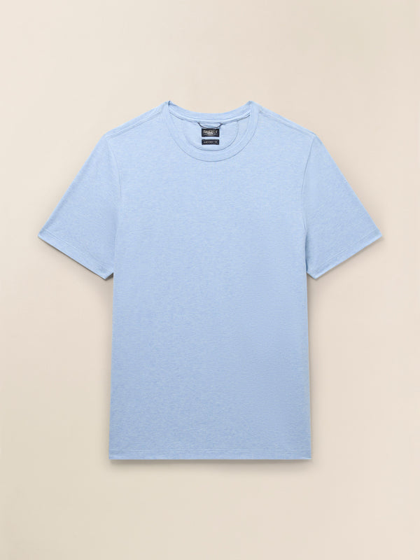 Faherty Movement™ Short-Sleeve T-Shirt - Cardiff Blue Heather Men's Knits