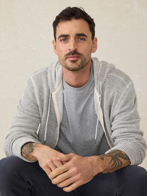 Faherty Movement™ Short-Sleeve T-Shirt - Rainier Grey Heather Men's Knits